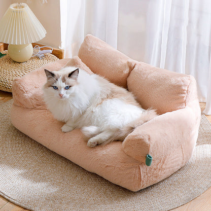 Paws & Whiskers Luxury Cat Bed sofa