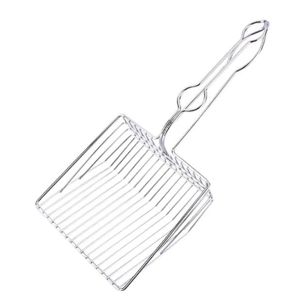 Cat Litter Shovel Electroplating Metal Stainless steel Clean No Residue