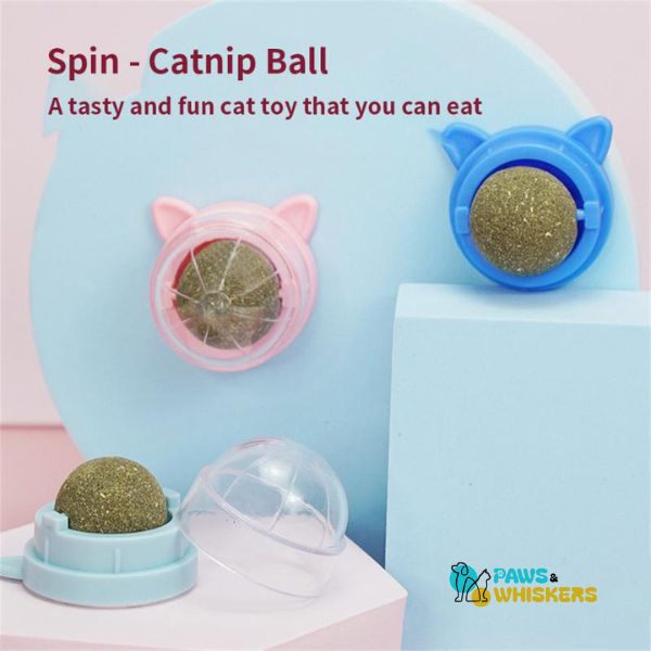 Catnip Wall Ball | Paws & Whiskers - Paws and Whiskers