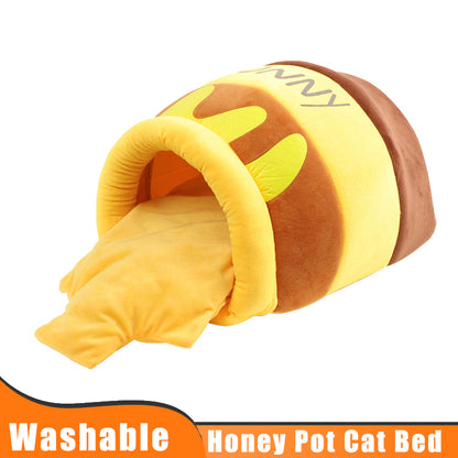 Cat Bed Honey Pot