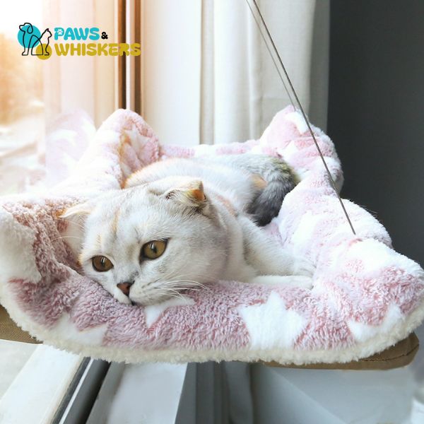 Sunny Seat Window-Mounted Cat Hammock| Paws & Whiskers - Paws and Whiskers