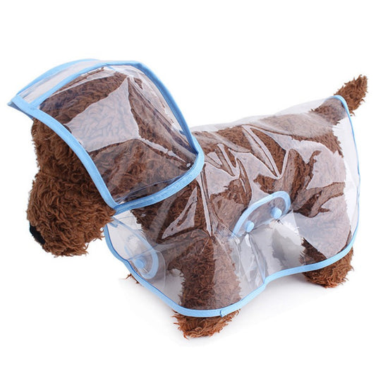 Dog Puppy Transparent Rainwear Raincoat