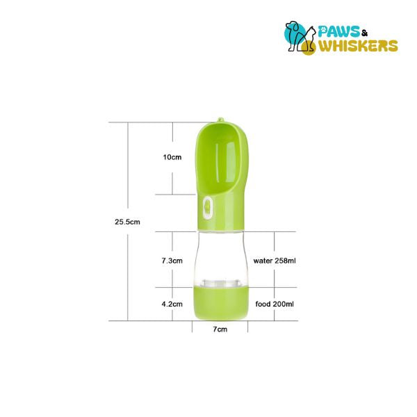 Paws & Whiskers TM 2 in 1 Multifunctional bottle - Paws and Whiskers