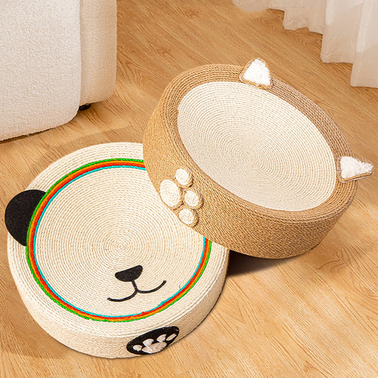 Round Cat Scratcher Pad  2 in 1