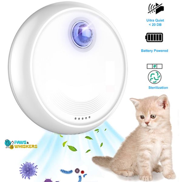 Cat odor Air Purifier - Paws and Whiskers