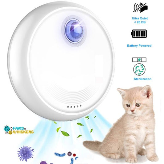 Cat odor Air Purifier - Paws and Whiskers