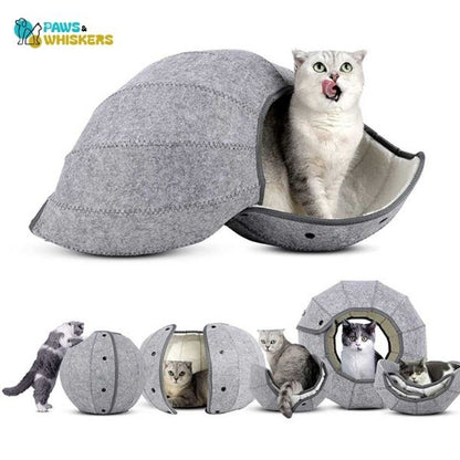 Cat Multi Shape Tunnel - Paws and Whiskers