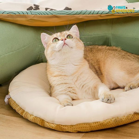 Paws & Whiskers Cat tunnel bed house - Paws and Whiskers