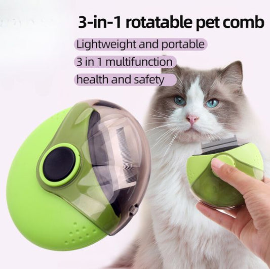 Hand-holding Care Comb Portable 3-in-1 for Cat and Dog