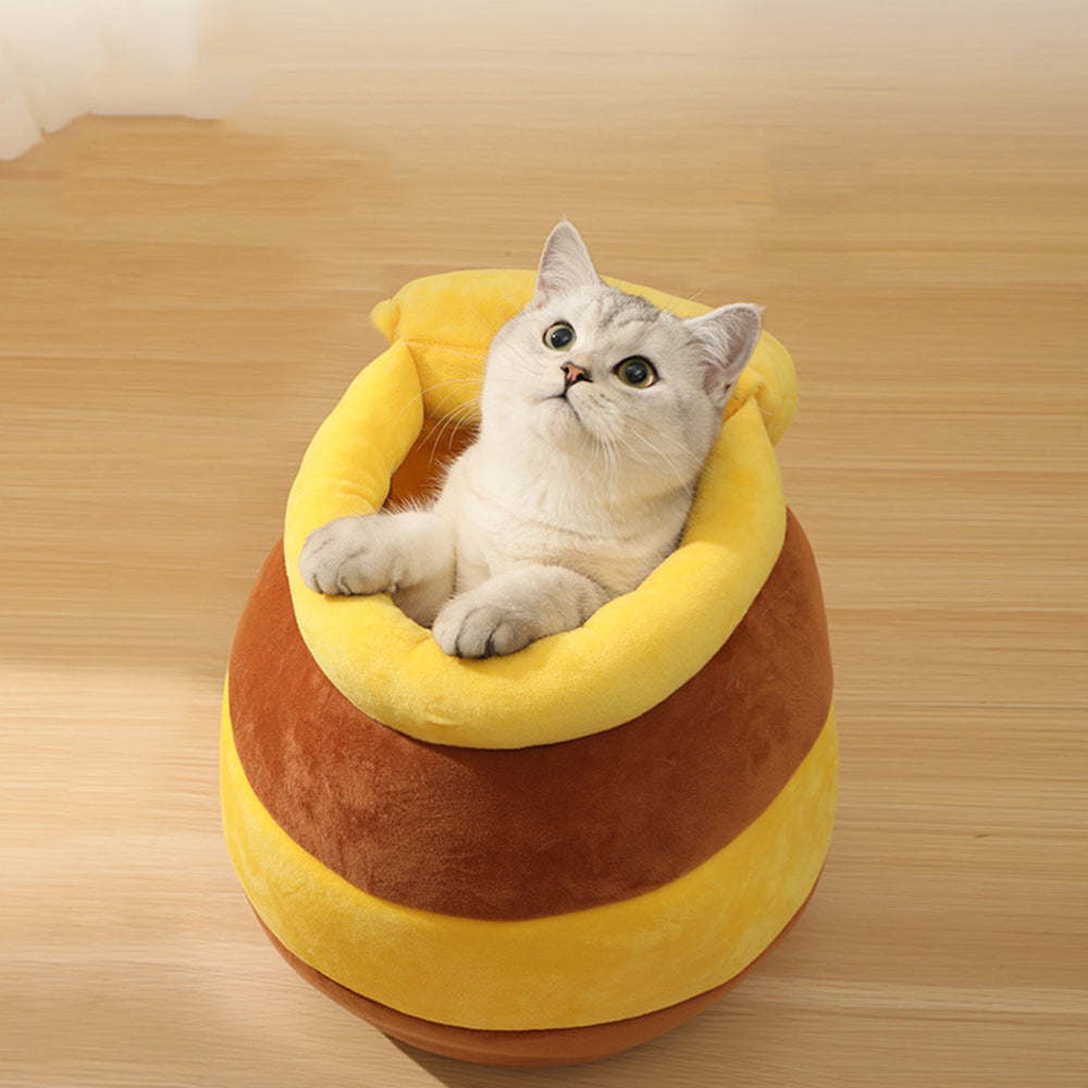 Cat Bed Honey Pot